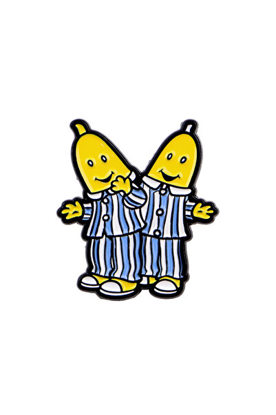 Choice 1 Funny Pajama Banana Man Enamel Pins Cartonn Fruit Brooch Lapel Pin B...