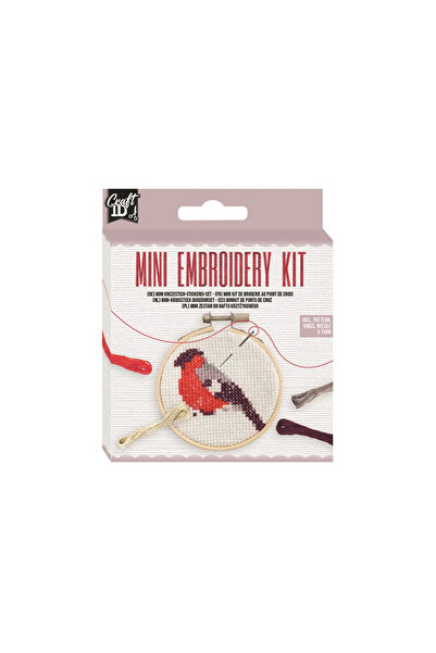 CraftID Set de broderie cu păsări mini CR1713/GE