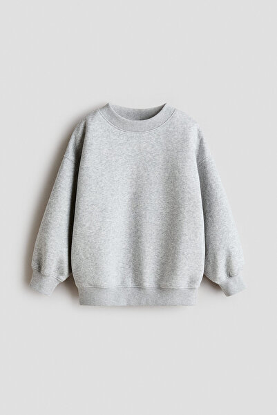 H&M İçi Tüylü Sweatshirt