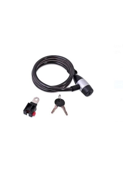 SG Antifurt bicicletă cu cheie, SG, 120 cm