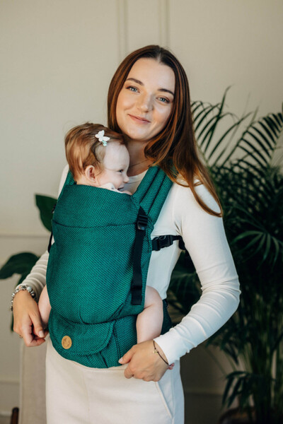 LennyLamb LennyLight - marsupiu ergonomic, Emerald