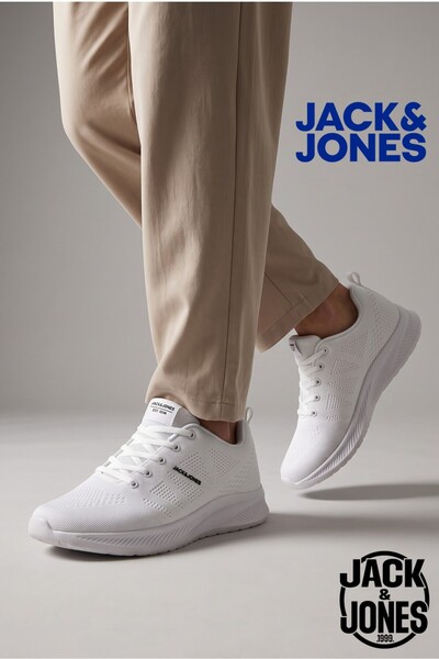 Jack & Jones أحذية سنيكرز - أبيض - ملابس رياضية
