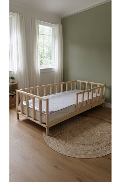 HW HOBBYWOOD MİLANO - NATURAL ÇAM KARYOLA