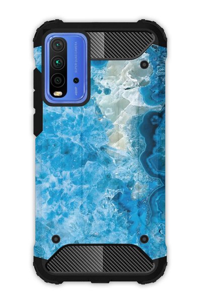 EGSTECH حافظة Redmi 9T / POCO M3 من نوع Army Tank حماية كاملة ضد الصدمات - Tr...
