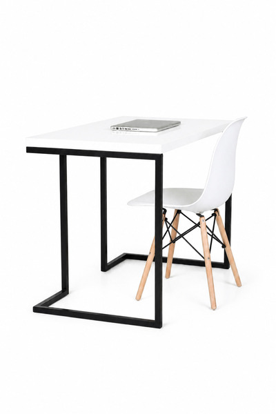hiraca Home Ofis Çalışma Masası Metal Ayaklı Bilgisayar Çalışma Masası