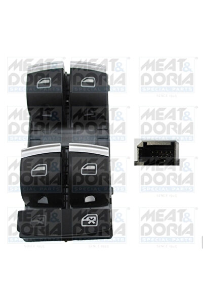 MEATDORIA Panou Comanda Geam Fata Stanga 26159 Audi A3/Q7