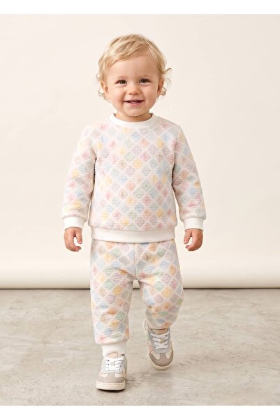 Ozmoz By Mukadder Özden Organic Colorful Spring Baby Boy Sweatshirt