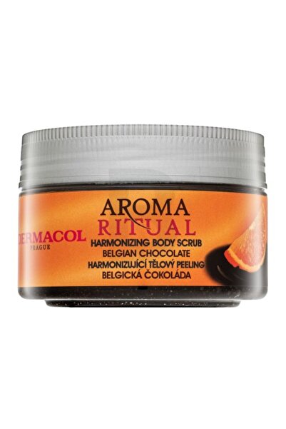 Dermacol Aroma Ritual Scrub corporal armonizant – Ciocolată belgiană, 200 ml