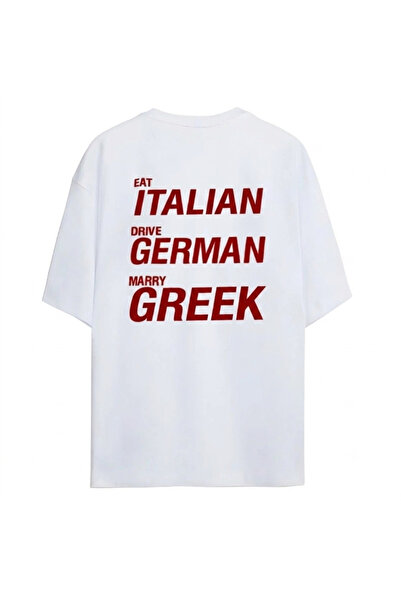 SVART WEAR Jedi italijanski, vozi nemački, ženi se sa Grkinjom, unisex majica...