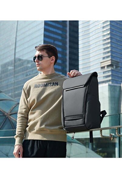 Arctic Hunter Casual Lightweight School Laptop Bag Water Resistant College Travel Backpack for Men and Women B00559 Grey