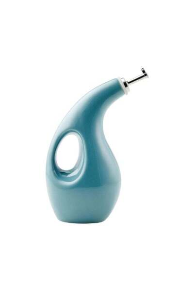 HXD Zoomlion Ceramic Oil & Vinegar Dispenser Bottle with Pour Spout, 710ml, L...