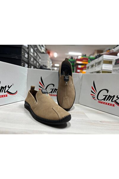 GMZ 308 حذاء رجالي مريح من الجلد الطبيعي