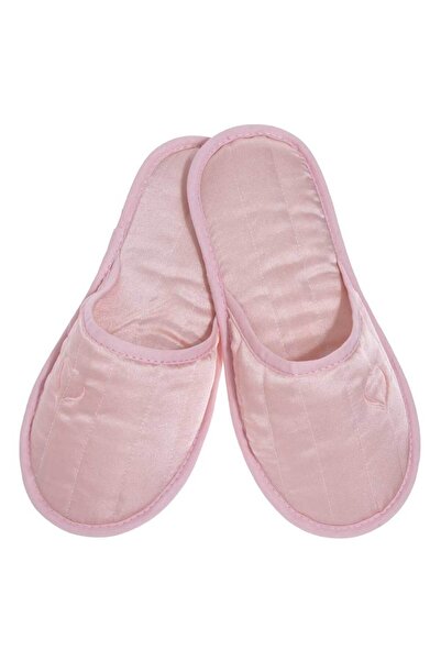Amaryllis Slippers Γυναικεία νυφική σατέν παντόφλα σε ροζ απόχρωση της σκόνης...