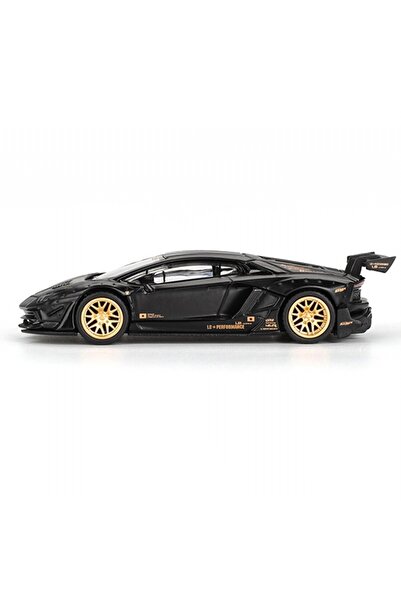 Genel Markalar 1/64 LB WORKS Lamborghini Aventador Limited Edition Matte Black