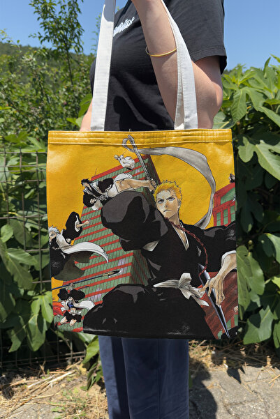 ZipZap Bleach V3 Summer Winter Double-Sided Canvas Print Tote Bag Anime Bag