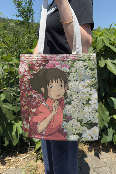 ZipZap Spirited Away V1 Ljetna Zimska Dvostrana Platnena Torba za Štampanje A...