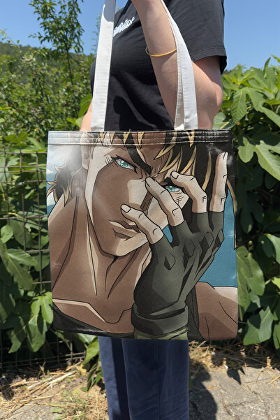 ZipZap Jojo V3 Summer Winter Double-Sided Canvas Printing Tote Bag Anime Bag
