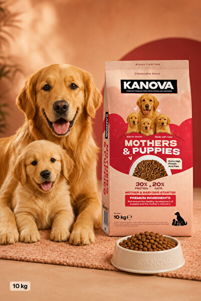 KANOVA Starter Premium dry food, Mother and Chicken, meat mix, 10 kg, healthy...