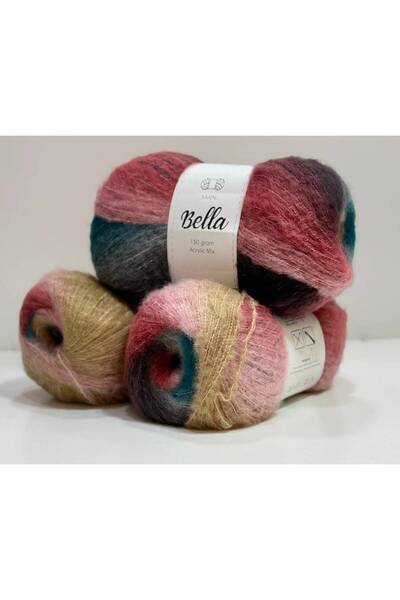 Bella Nako Outlet Ombre Moher Renk Geçişli 450gr - Batik