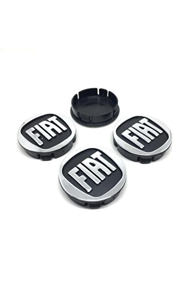 GARDENAUTO Fiat Kabartma Geçme Jant Göbeği 4 Lü 60mm-55mm
