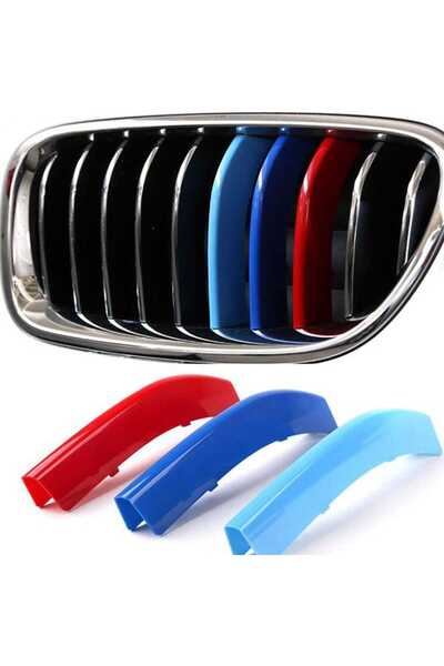 GARDENAUTO مشبك M متوافق مع Bmw - شريط مصراع الكلى E60 - شريط مصراع Bmw E60 -...
