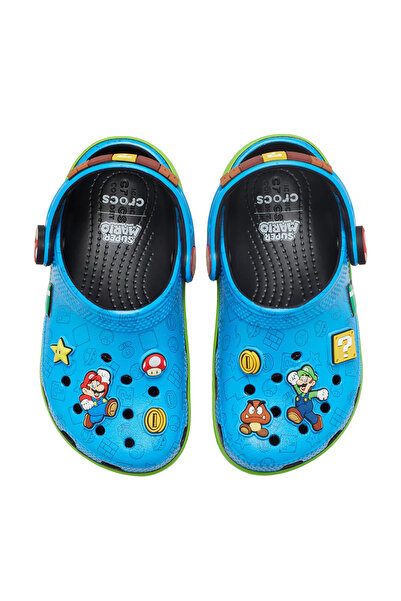 Crocs Super Mario Core Classic Clog Bebek Terlik Sandalet
