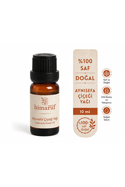 Aynısefa Çiçeği Yağı ( Calendula Flower Oil ) Doğal ve Saf 10 ml