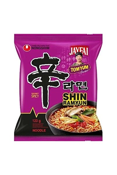 nongshim Tăiței instant Ramen Shin Ramyun Tom Yum 123g, picant, porție indivi...