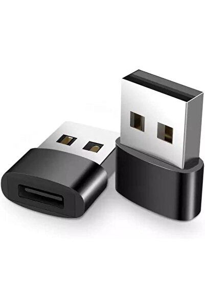 Generic URBAN 2 Pcs New USB C Female to USB A Male Adapter, Type C Charger Pl...