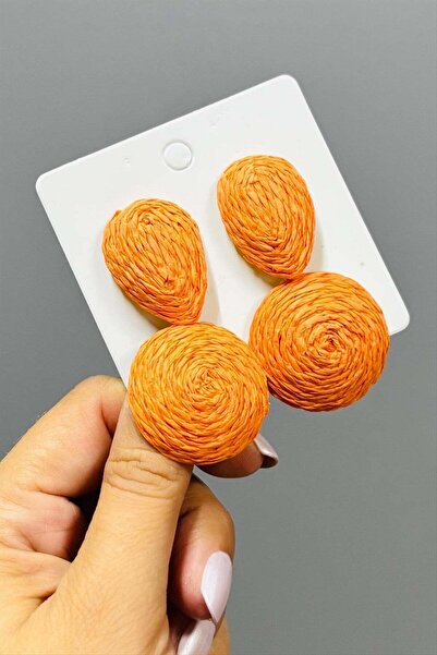 Generic Brand Oval Zr Model Earrings