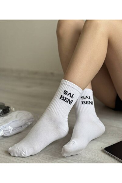 desieralove yazılı unisex çorap soket