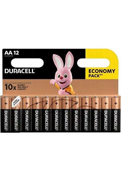 Duracell AA 12 τεμάχια αλκαλικές μπαταρίες 1.5V