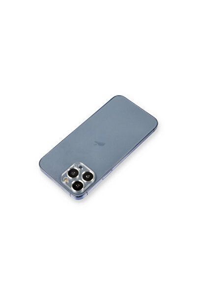 ArkhenX iPhone 12 Pro Metal Camera Lens Protection Glass - Silver