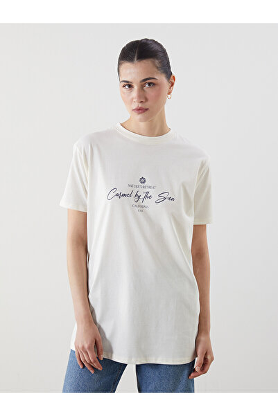 LC Waikiki Original Printed 100% Cotton Women's T-Shirt