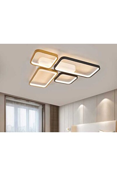 Siyah Gold Beyaz Modern Avize BLZZ006