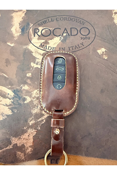 Shell Cordovan Anahtar Kılıfı – Chery & Jaecoo 7 | Rocadò 1982 AT Derisi