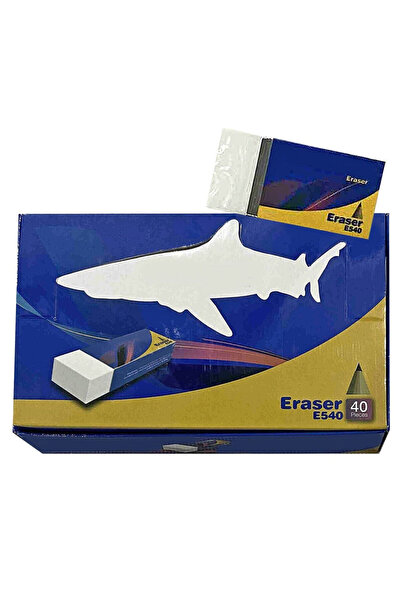OEM Γόμα Λευκή σετ=40τεμ 3,3x1,5cm JustNote 703183