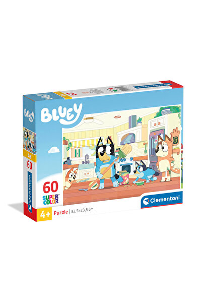 As Clementoni Παιδικό Παζλ Σούπερ Χρωματιστό Bluey 60 τεμάχια