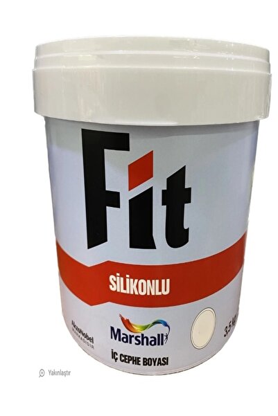 Marshall Fit Silikonlu Iç Cephe Duvar Boyası