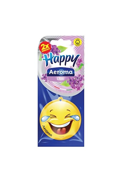 Aeroma Odorizant auto, carton, Happy x2, Liliac