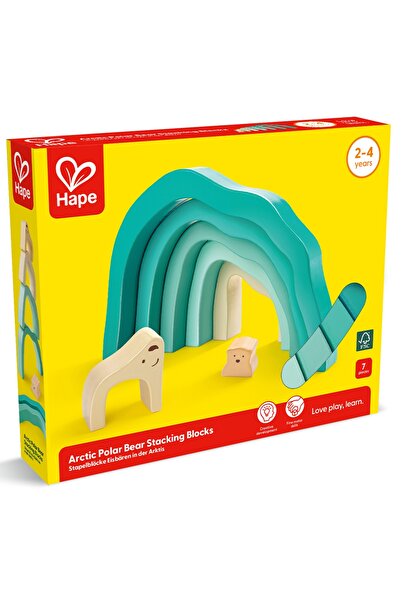 Hape Formulare de sortare, Hape, Ursul Polar, 7 piese