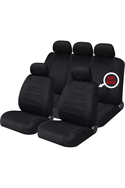 Sakura Car Seat and Headrest Covers Carnaby Red SS5293 - Full Set Universal S...
