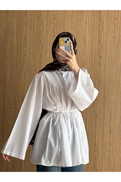 QUWİQ Women's Wide Sleeve Hijab Shirt