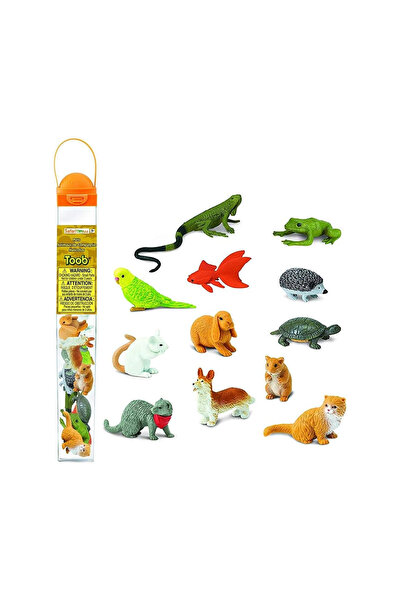 Safari Animale de companie. Set de figurine în tub ediție limitată