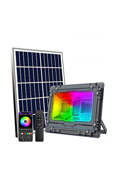 OEM Smart Ηλιακός Προβολέας 500W RGB App Κινητού 72 LED &amp; Χρονοδιακόπτη OEM.
