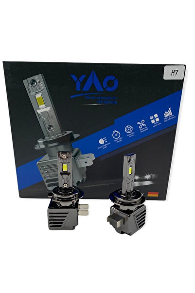 OEM LED Λάμπες 2 ΤΜΧ H7 SILVER FANG 37W 6000K FULL CANBUS ΥΛΟ.