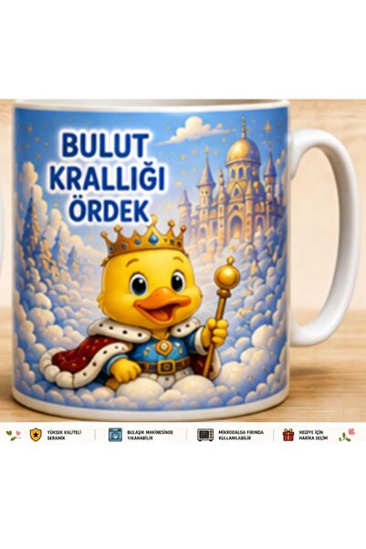 Rana İkra Art كأس ملكة السحابة على شكل بطة