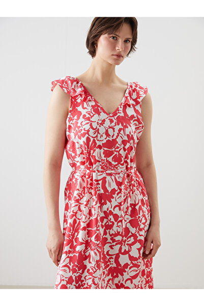 LC Waikiki Original V-Neck Floral Dress