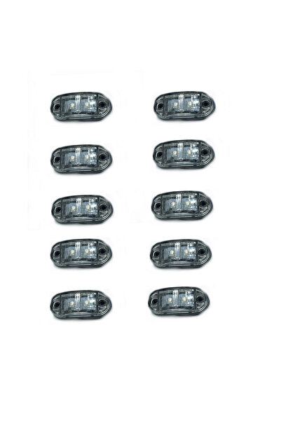 OEM Σετ 10 τεμαχίων led Φώτα Όγκου Φορτηγών IP66 Μπλέ 12v/24v - ΟΕΜ