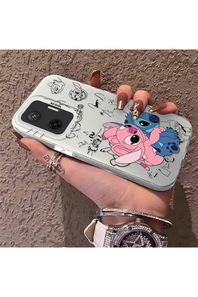 CHICASELUX حافظة مطبوعة برسومات كرتونية عالية الجودة متوافقة مع Poco F7، غطاء...